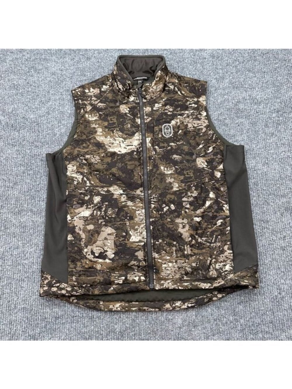 Hardcore Hammer Hi Bird Insulated Primaloft Full Zip Vest Camo Mens Size 2XL